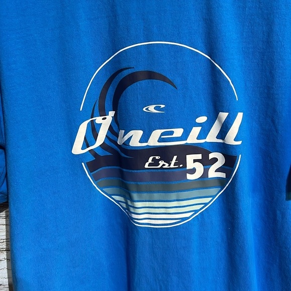O’Neill blue short sleeve shirt size XL - Picture 3 of 6